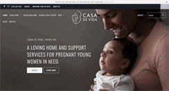 Desktop Screenshot of casadevidareno.org